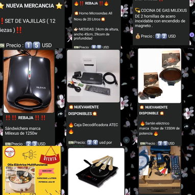 Arrocera, olla reina, olla electrica, cocina de gas, ollas de presión, ventilador recargable, microondas, cafetera, indu - Img 118863757
