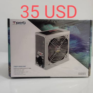 FUENTE 500W 600W  CERTIFICADAS - SELLADAS EN CAJA - TODO EN PC - Img 119764588