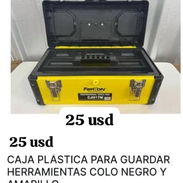 Caja plastica y de metal para guardar herramientas de 17" - Img 53989741