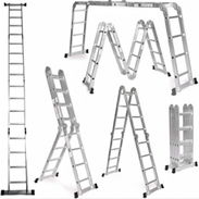 ESCALERA PLEGABLE MULTIPROPÓSITO 3.7M, ENTREGA DE FACTURA. VARIEDAD DE ARTÍCULOS DE FERRETERÍA, ETC - Img 55529344