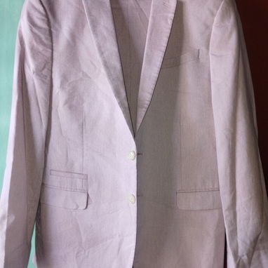 Trajes y blazer de hombre (blanco, malva, gris, negro) - Img 125274542