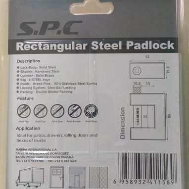 Cerradura Anticizalla de Alta Calidad... protección real para su hogar, negocio y familia 🔐🛡✅ - Img 114071635