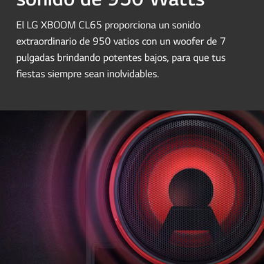 Equipo Profesional de Música LG XBOOM CL65. Nuevo en caja - Img 107820625