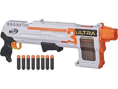 ⭐️JUGUETE Lanza Dardos⭐ Nerf Ultra Three Pistola, Ráfaga, 36m, 8x Dardos, +8 Años, Niño. SELLADO!☎️53356088 - Img 65476069