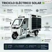 TRICICLO ELÉCTRICO SOLAR - Img 56870107