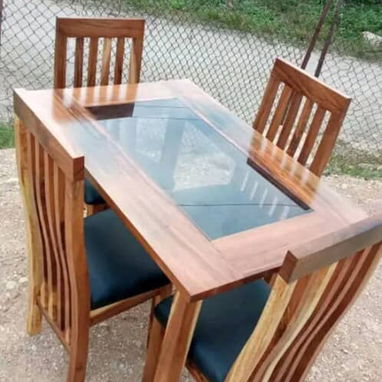 Juego de comedor de 4 y 2 sillas - Img 113238446
