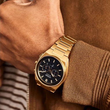CITIZEN ECODRIVE AXIOM SC (CA4582-54E) DE HOMBRE CON CRONOGRAFO , 43MM CON CRISTAL DE ZAFIRO Y ACERO DORADO 58049738 - Img 107947290
