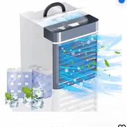 Aire acondicionado portátil, mini aire acondicionado con 2 paquetes de hielo, 3 velocidades anti-fugas de agua enfriador - Img 52735099