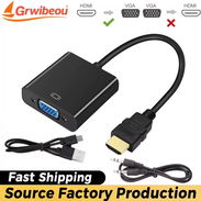 Adaptador HDMI a VGA con audio y alimentación - Img 55585082