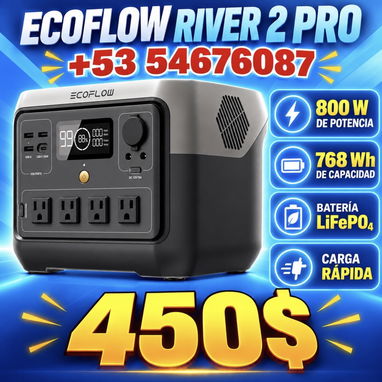 BLUETTI y ECOFLOW +ESTACION DE CARGA + EL MEJOR PRECIO DE CUBA + - 7/10