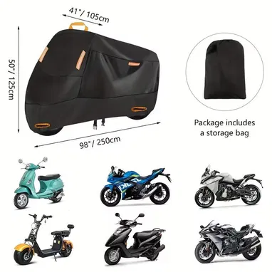 CAPA MOTO IMPERMEABLE DE EXCELENTE CALIDAD !!! - Img 121186164