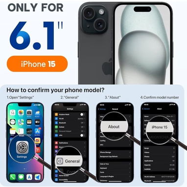 Miracase Funda Silicona Líquida iPhone 15 – Blackcurra... | videojuegoshabana.com - Img 123474756