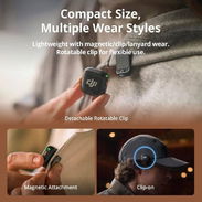 DJI Mic 3 – Transmisor Inalámbrico de audio Compatible con iPhone, Android y cámaras - Img 57985220