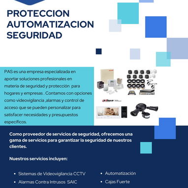 Instalación/Reparación/Venta de sistemas de seguridad cámaras alarmas controles de acceso (PAS) - Img 64870910