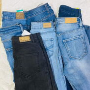 Jeanes elastisado aguas claras de mujer list,ripiado o con cinto - Img 45736218
