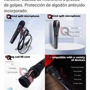 Micrófono de cable jack 6.35mm para karaoke - Img 56501692