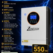 Inversor Híbrido de 3.6 kw y Batería de 8 kw - Img 55858650