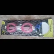 Gafas rosadas de natacion con tapones para los oidos - Img 56333790
