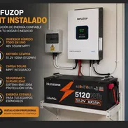 KIT FOTOVOLTAICO INVERSOR MFUZOP con 5KW EN BATERIA DE LIFE PO4 (LHZ) - Img 57126164