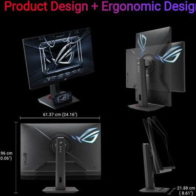 ASUS ROG Strix de 27 QHD 2K 1440P 180Hz IPS rápido con AMD FreeSync (AMD Adaptive Sync) y compatible con G-Sync HDR400 - Img 122363088