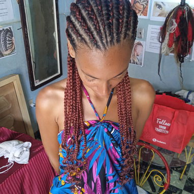Trenzas africanas - 7/10