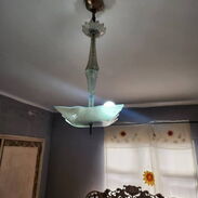 Se vende lampara de techo de cristal antigua - Img 45228605