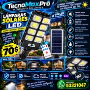 LÁMPARA SOLAR LED 504 LED 🔥☀️Protección IP65 contra lluvia y polvo Panel solar Batería recargable de 5000 mAh📲53321047 - Img 57778638