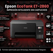 Epson EcoTank ET‑2860 WiFi — 💲275 PD: No Traen Cable USB (Nuevo Precio - Img 57090403