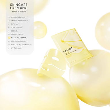 ✨ **MEDICUBE KOJIC ACID TURMERIC BRIGHTENING GEL MASK** ✨ - 2/4