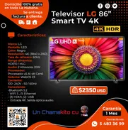 📣 86 PULGADAS 📣 SMART TV LG 4K 96 PULGADAS SISTEMA WEBOS. ENTREGA INCLUIDA, FACTURA Y GARANTÍA. TLF 54833699 - Img 49685384