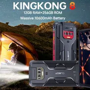 Teléfono marca Cubot KINKON 8 DUAL SIM 12GB RAM (6GB+6GB), 256GB ROM, batería de 10600mAh con carga rápida de 18W, panta - Img 54314407