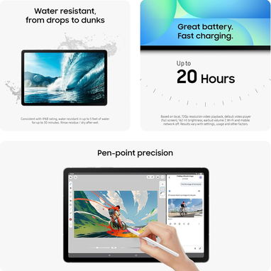 Tablet Samsung Galaxy Tab S10 FE 5G Enterprise Edition | 10.9” 2K con S Pen en La Habana - Img 120218212