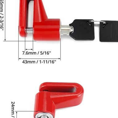 Candados para motos y bicicletas - Img 113224659