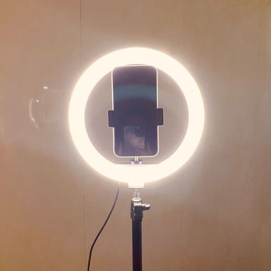 Trípode teléfono con luz - 3/6