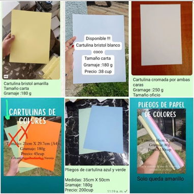 Crea tu propio arte. ¡Cartulinas de diferentes colores y formas para tus proyectos! - Img 116797021