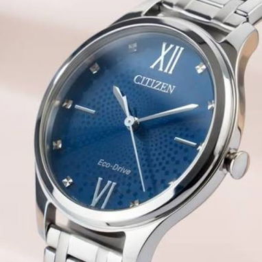 RELOJ CITIZEN ECODRIVE ELEGANCE (EM0500-73L) DE MUJER , NUEVO A ESTRENAR , 32MM EN ACERO INOXIDABLE PLATEADO 58049738 - Img 115841090