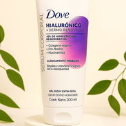 Crema Dove 200 ml con Ácido Hialurónico, Colágeno Vegano y Niacinamida Clínicamente Probado. - Img 47277086