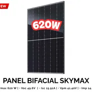 Panel Solar Bifacial Skymax 620 W - Img 56664699