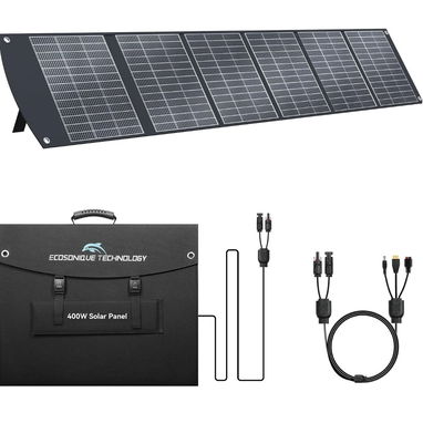 COMBO SOLAR: EcoFlow + Panel Plegable 400W + Cable Solar XT60i - 3/5