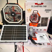 Ventilador recargable con panel solar - Img 57832041