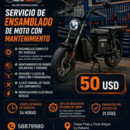 ⚡ ¿Tu moto eléctrica necesita ensamblaje y una puesta a punto?  En Motopower nos encargamos de dejarla lista para rodar - Img 57335048