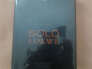 Perfume edt Solo de Loewe  de hombre original y sellado en su caja 60usd - Img 67036296