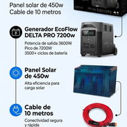 Combo especial EcoFlow Delta PRO 7200w panel solar de 450w y cable de 10 metros - Img 58466109