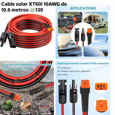 ECOFLOW Y Cable Solar XT60i - Img 124596504