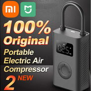 ⭕️ Bomba de Aire Eléctrica Xiaomi 2 100% Original NUEVA ✅ Compresor de Aire Electrico para Auto Moto Bicicleta y Balon - Img 45075872