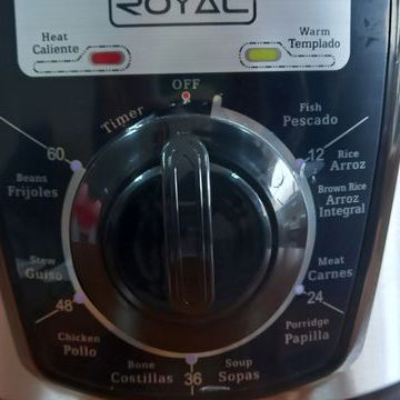 Olla 4 Litros Royal 800W 110V 60Hz REPC40E, Royal REPC40E Olla 4L 800W Aluminio 110V 60Hz VPT# - 4/4