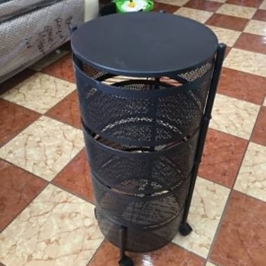 Estante redondo de 4 cestas y 5 niveles / organizador multifuncional / viandero - 3/3
