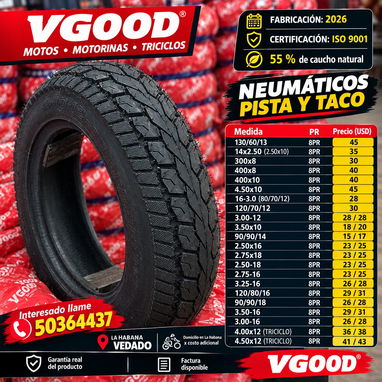 ☀️🔥 ¡NEUMÁTICOS VGOOD EN LA HABANA! 🔥☀️ - 3/6