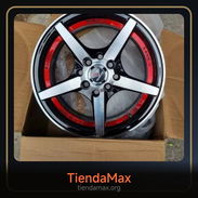🚗Juego Llantas R14 Rojo - Img 57653584