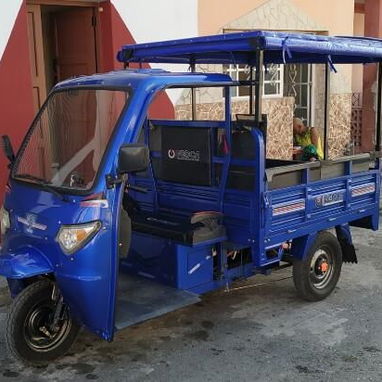 Ofresco servicio de transporte de carga y personal con triciclo eléctrico. - Img 122146737